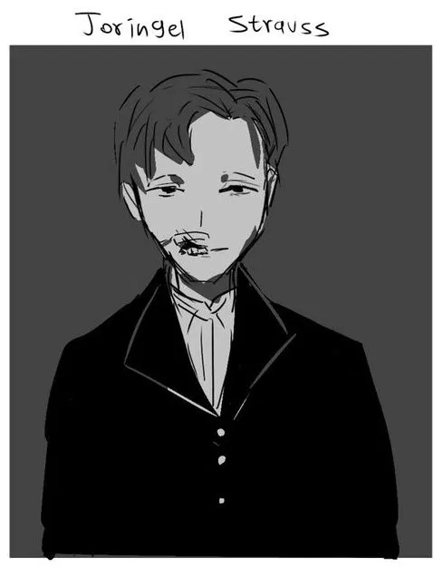 Joringel Strauss (Blood and Sweet) reference