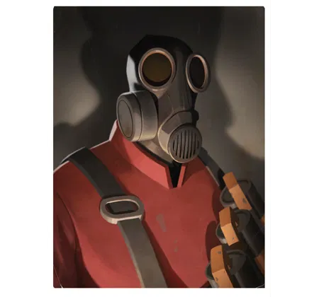 RED Pyro (Team Fortress 2) reference